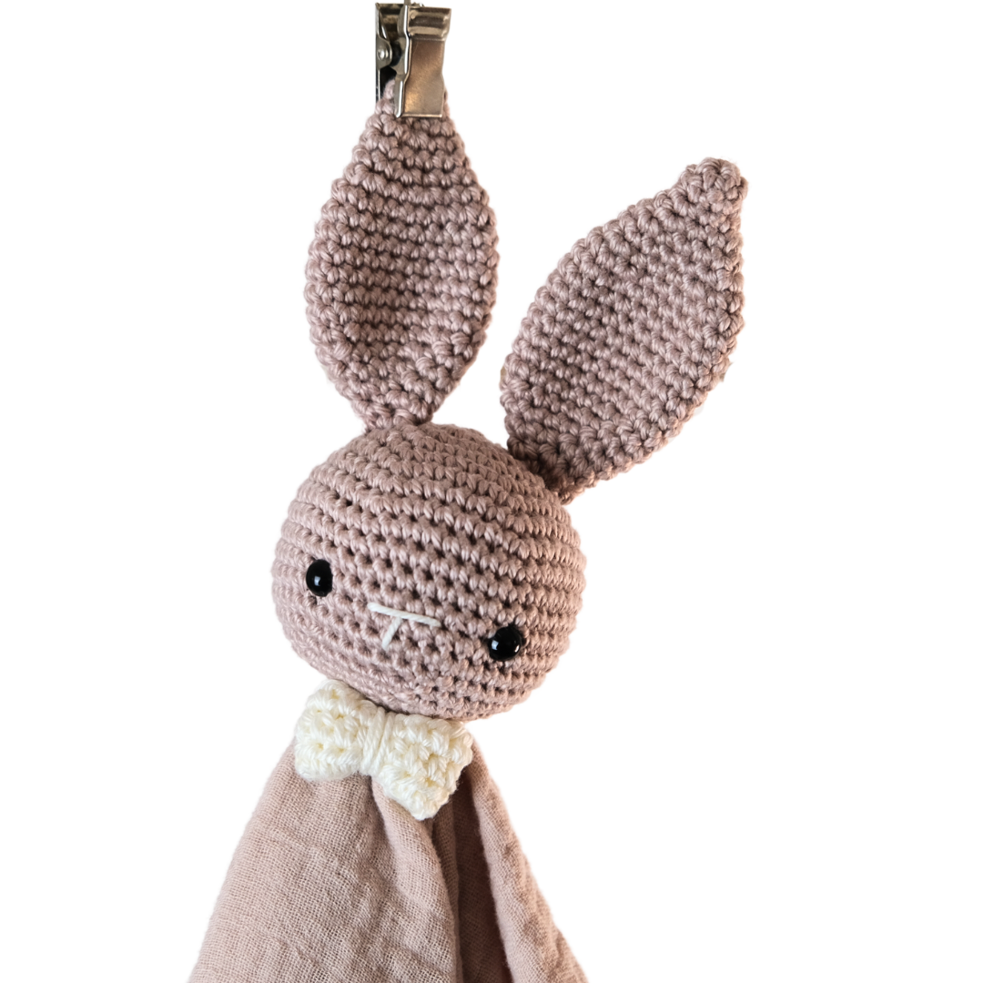 Schnuffeltuch Bunny Creme&Nude