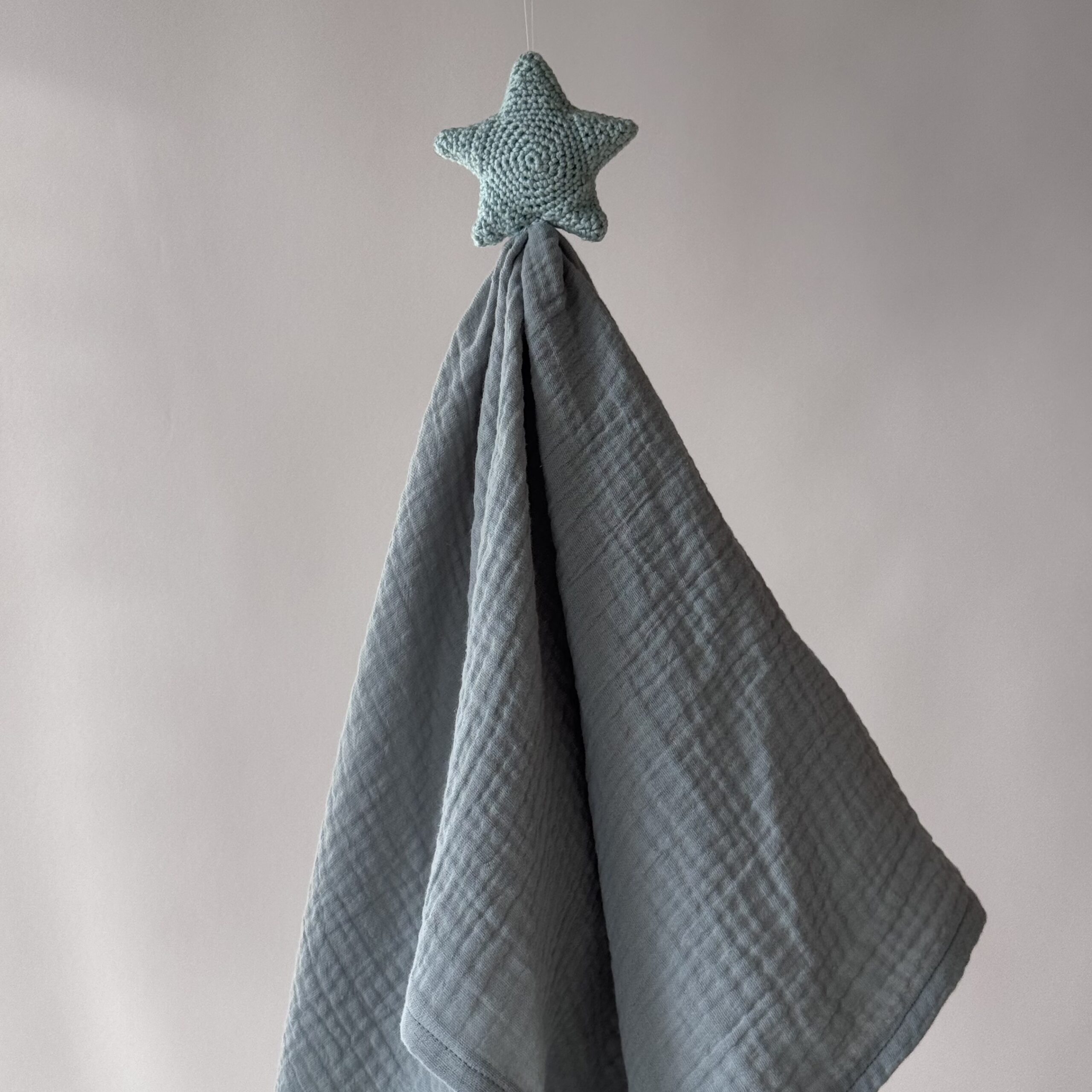 Schnuffeltuch Stern Mint