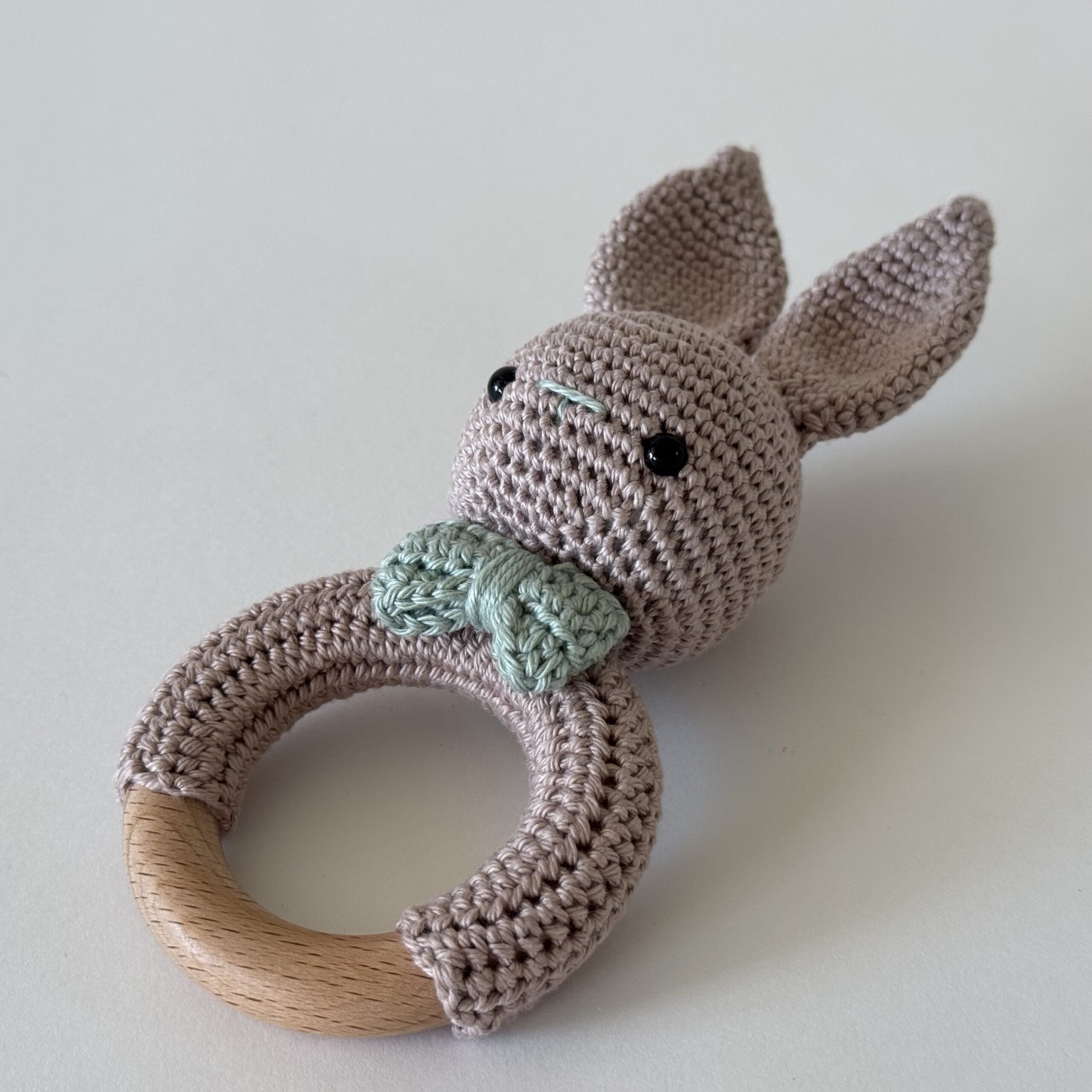 Rassel Bunny Mint&Nude