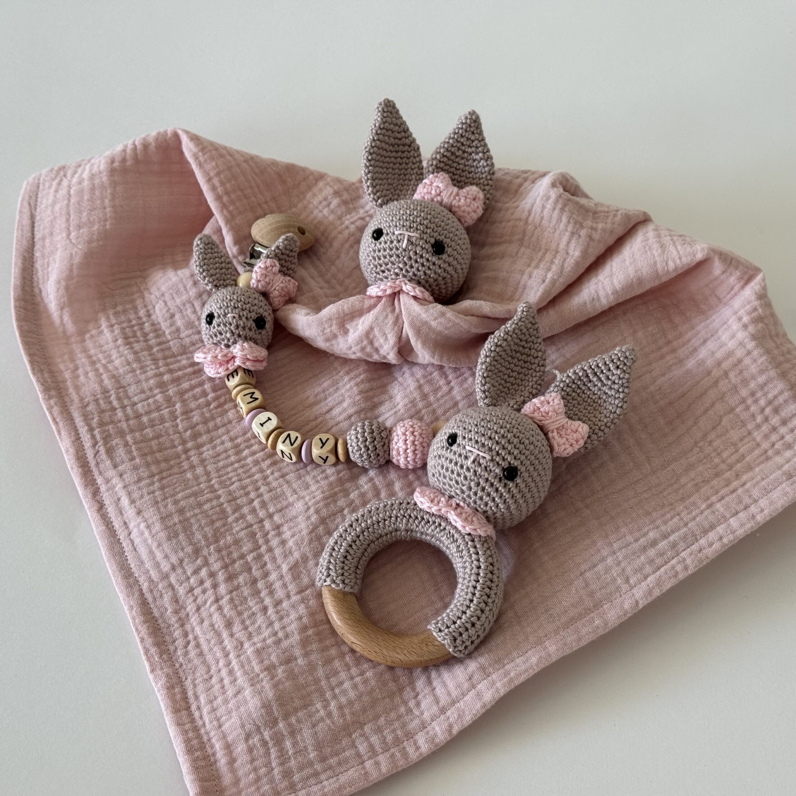 Newborn Set Bunny „Small“ Rosa