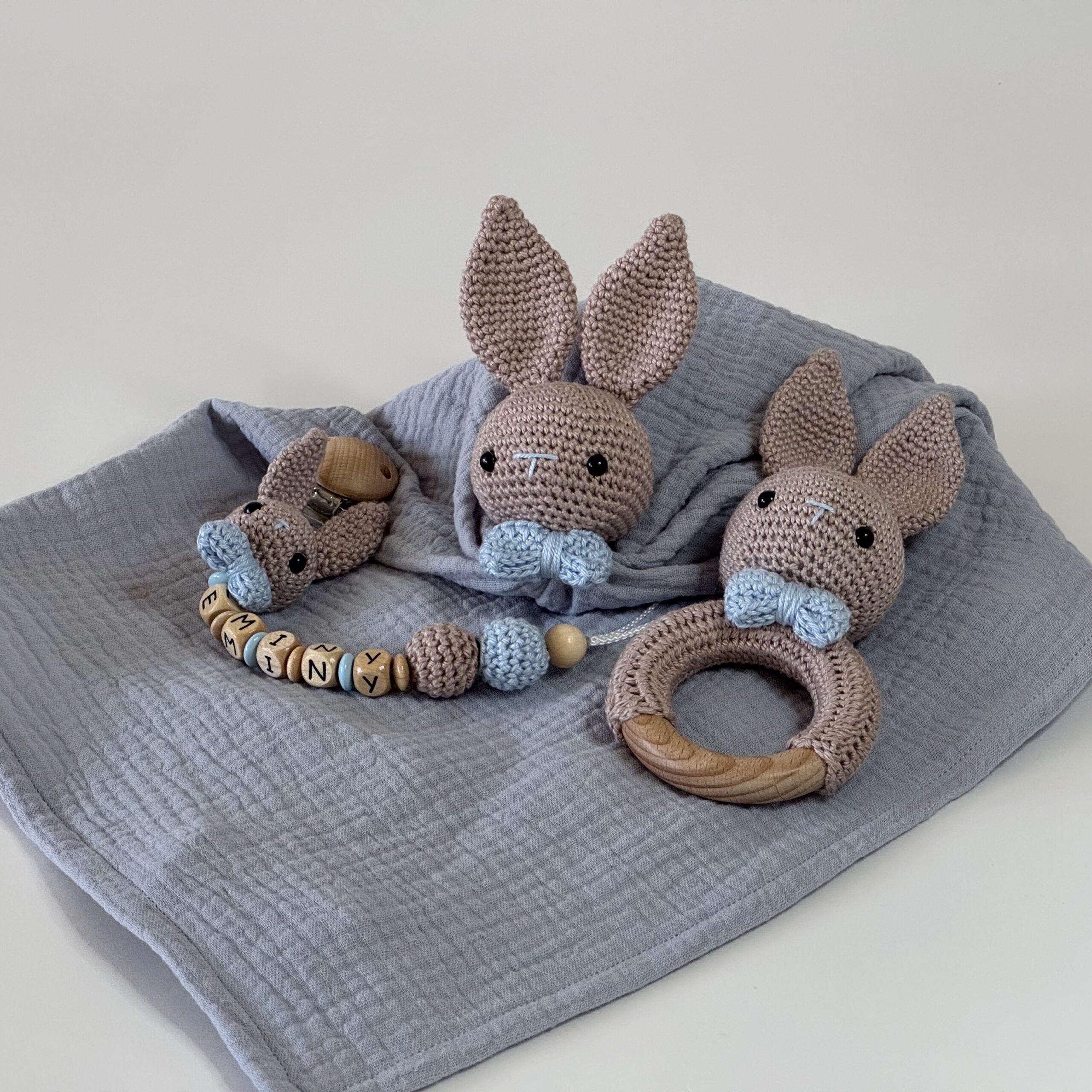 Newborn Set Bunny „Small“ Blau